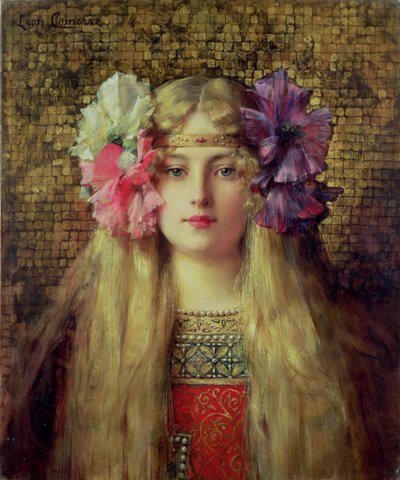 A mulher loira de Leon Francois Comerre